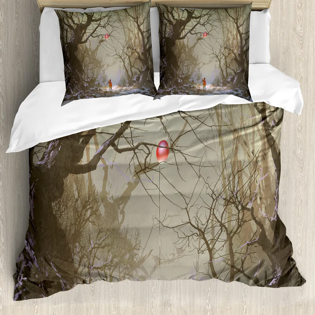 Copripiumino Foresta ABAKUHAUS 155x220: Zero Acari e Zero Stiratura