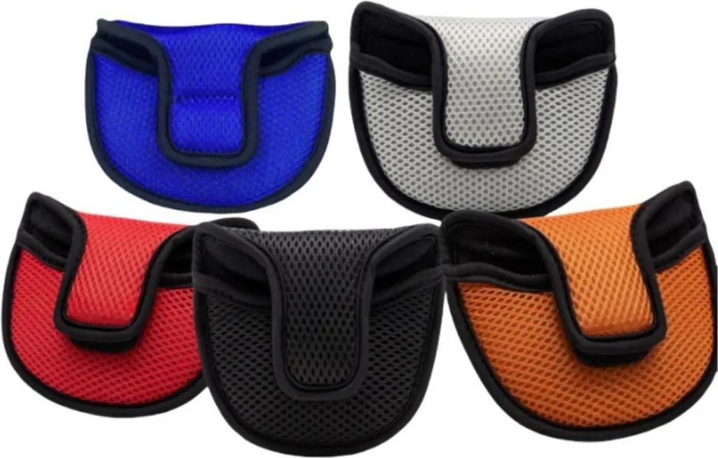 Copritesta Per Mazze Da Golf OZ1 DF3: Ricamo HAHA In Pelle PU, Protezione Per Driver E Putter, Chiusura Magnetica - 3