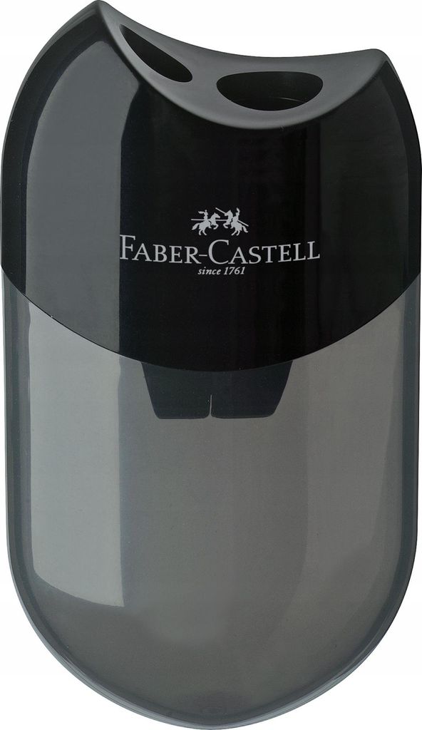 Faber-Castell 183500 Doppelspitzdose - schwarz Productafbeelding 