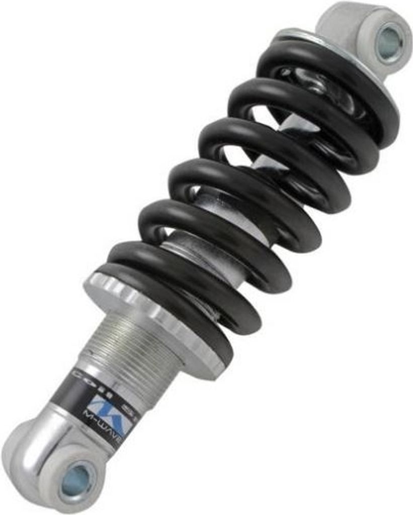 M -Wellen -Achterdemper 150 mm Aluminium - noir argenté Image du produit 