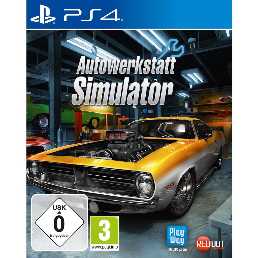 Autowerkstatt Simulator (PlayStation PS4) Produktbild 