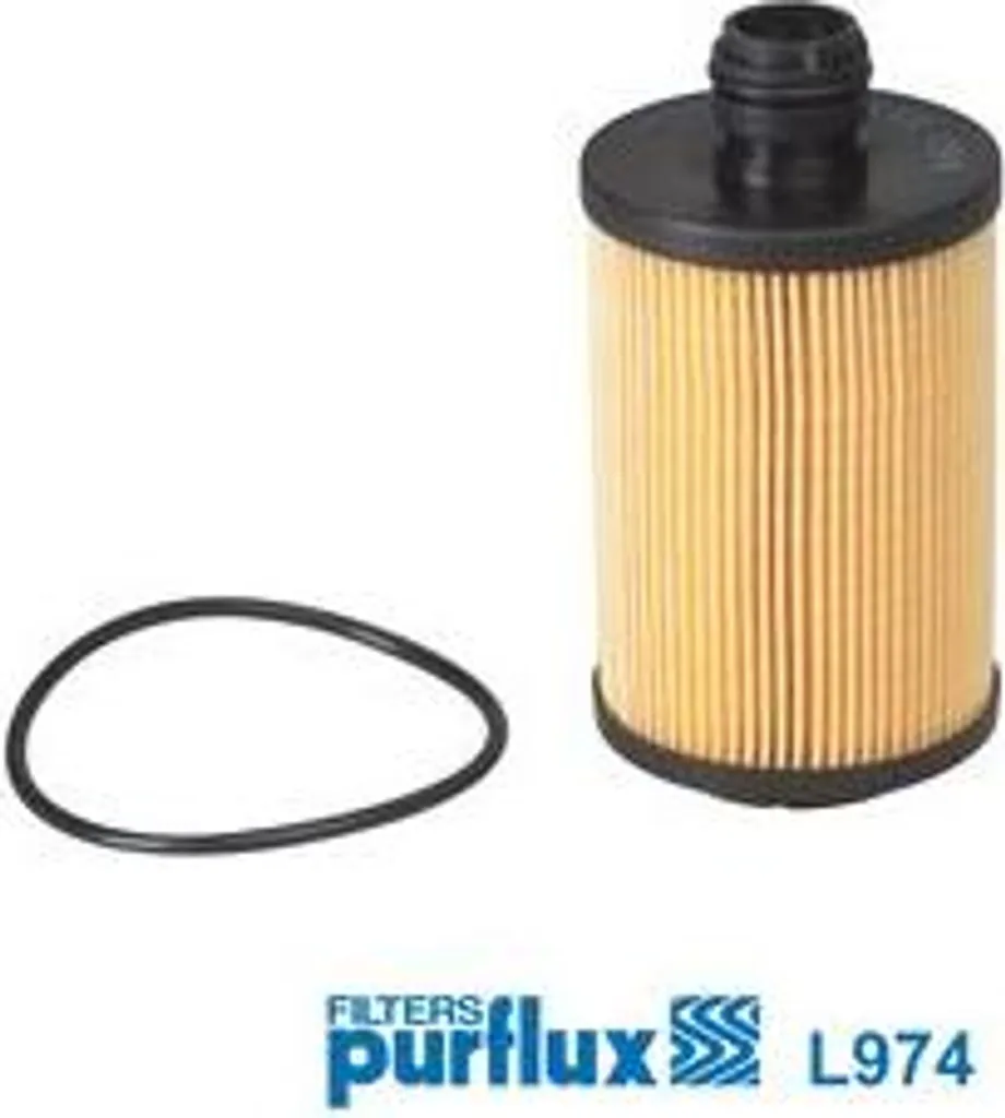 Filtre à huile PURFLUX L974 OE 68229402AA pour Cherokee et Orlando