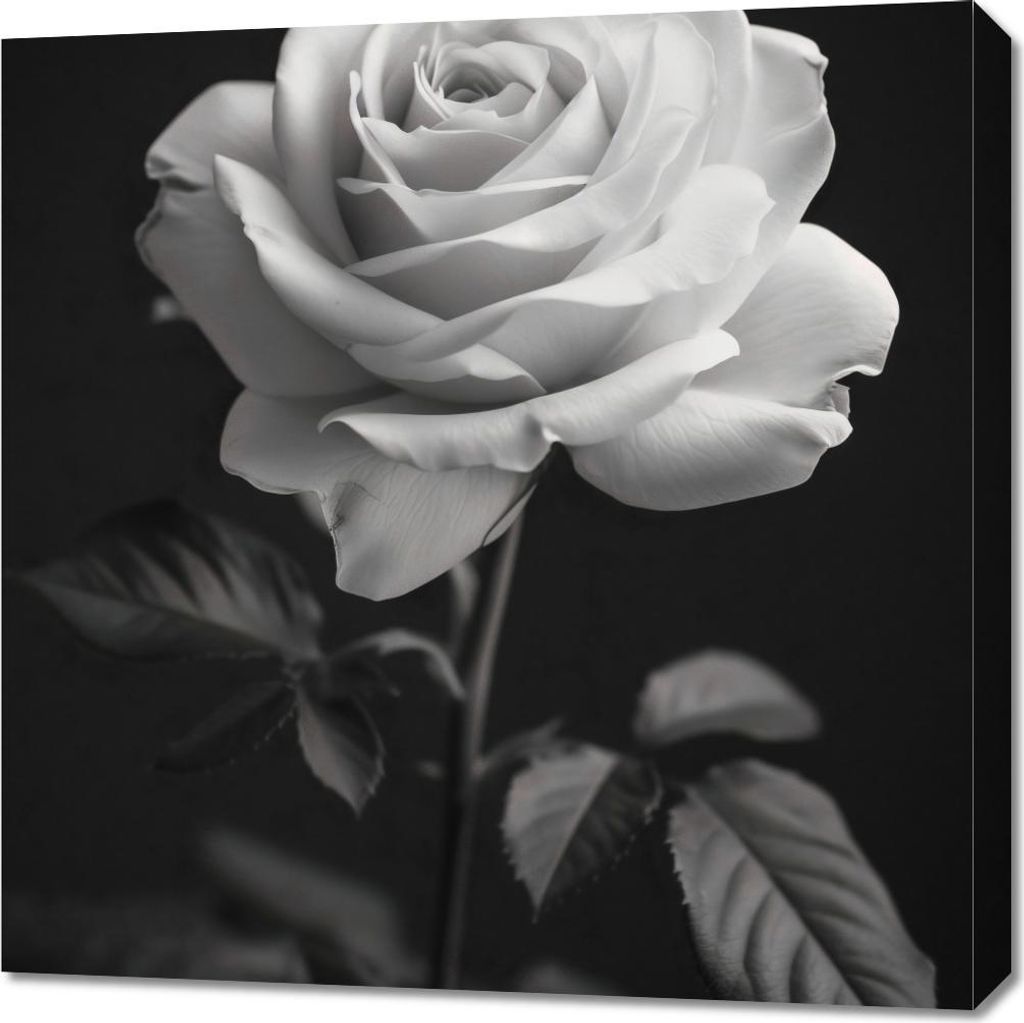 Bild 70x70cm Rosenblätter