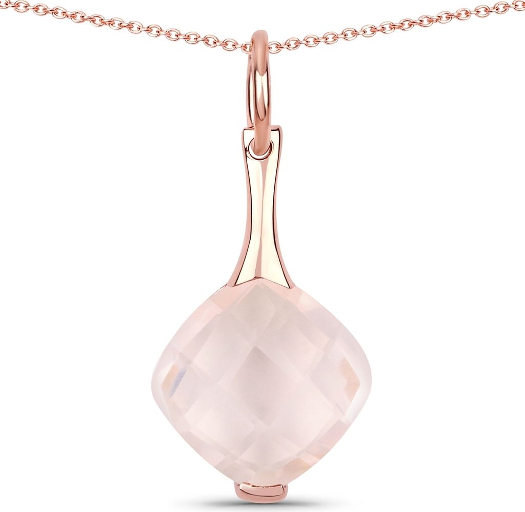 Rafaela Donata Kette Sterling Silber Rosenquarz 70110117 Produktbild 