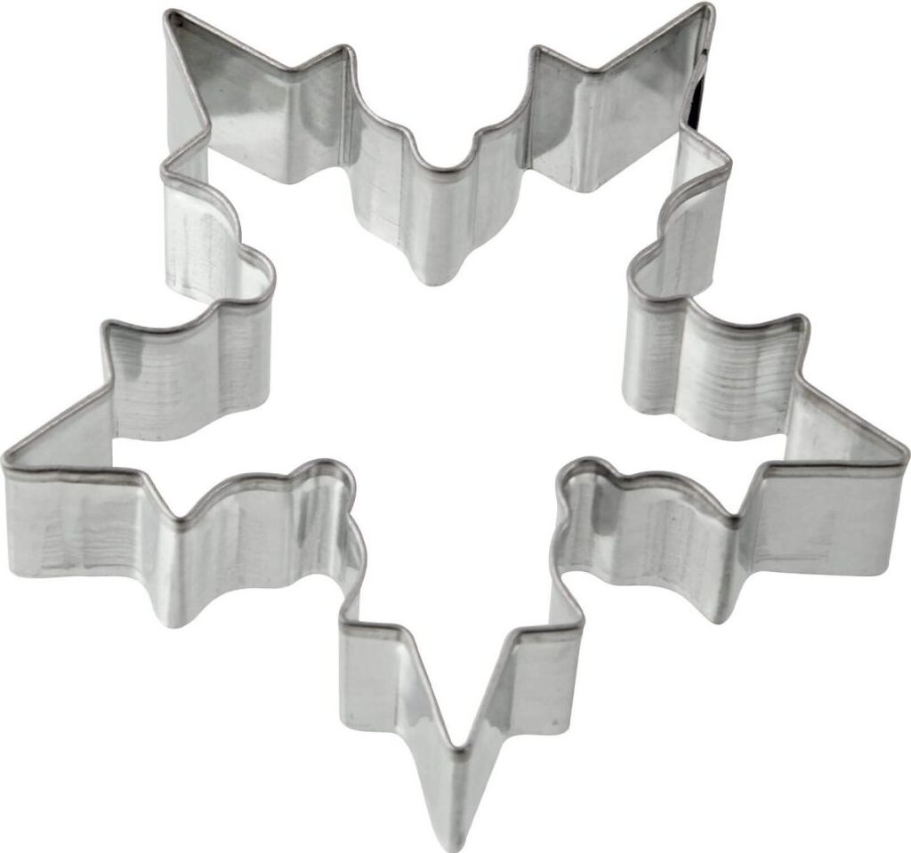 Zenker Ausstecher Schneeflocke Patisserie, Weihnachtsausstecher für Plätzchen, Ausstechform für Kekse und Fondant, hochwertiger Keksausstecher, ...