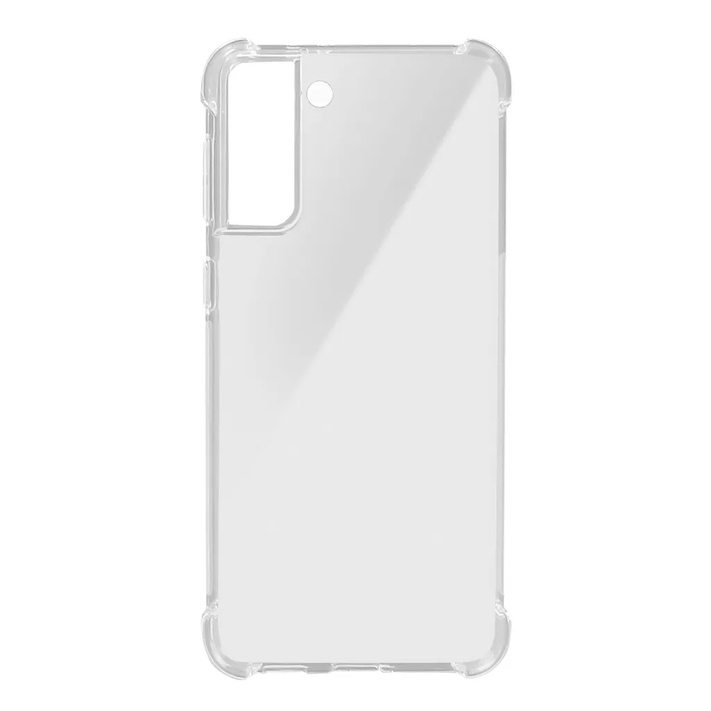 Akashi Custodia Samsung S21 Silicone Trasparente Antiurto | Protezione Gel