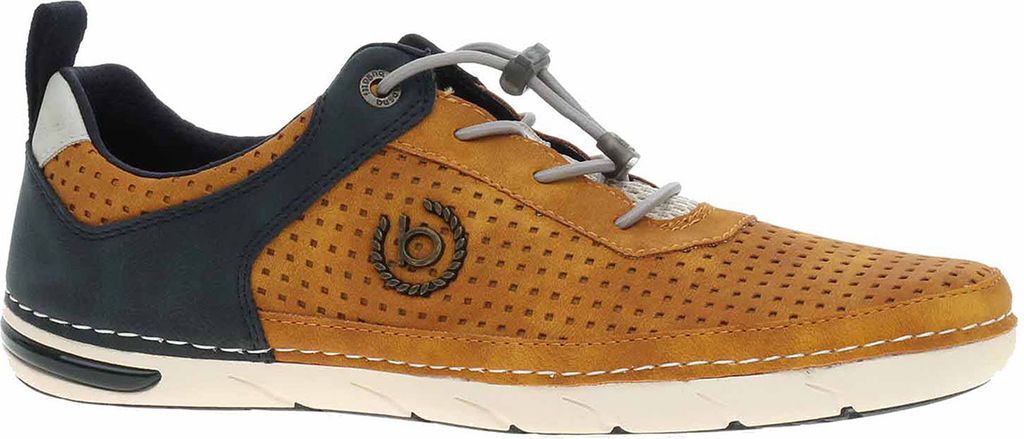 Buty męskie Bugatti 321-ASG03-5050 żółto-ciemnoniebieskie Zdjęcie produktu 
