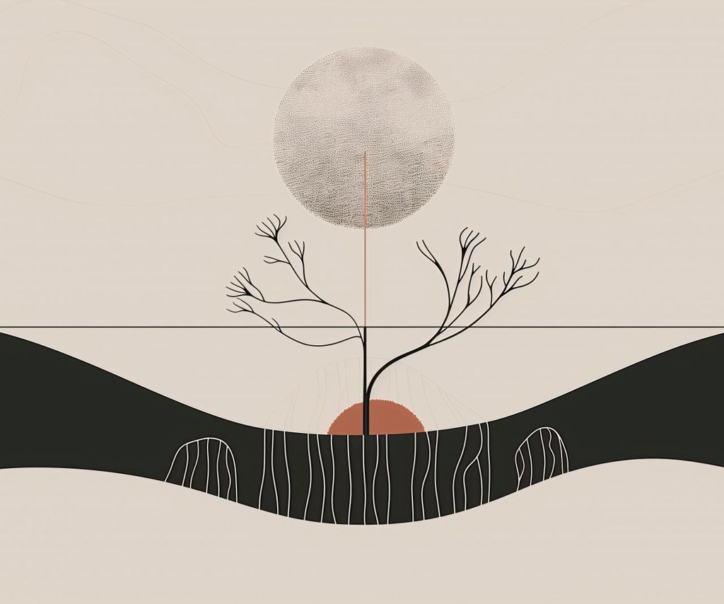 Plakat 60x50cm Wintermond