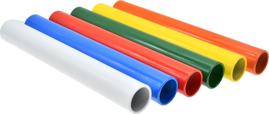 Pre-Sport - Staffelstab "Classic" 6er-Pack RD3268 (Einheitsgröße) (Bunt)