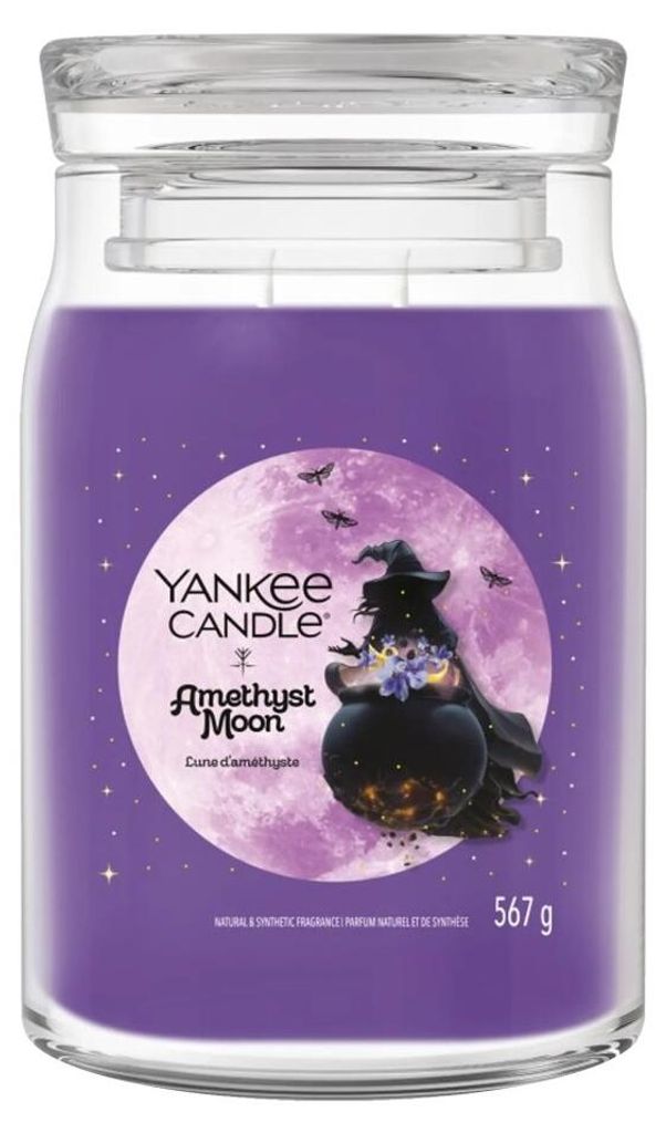 Yankee Candle Amethyst Moon, Valec, Purpurová, Fresh, Obrázok produktu 