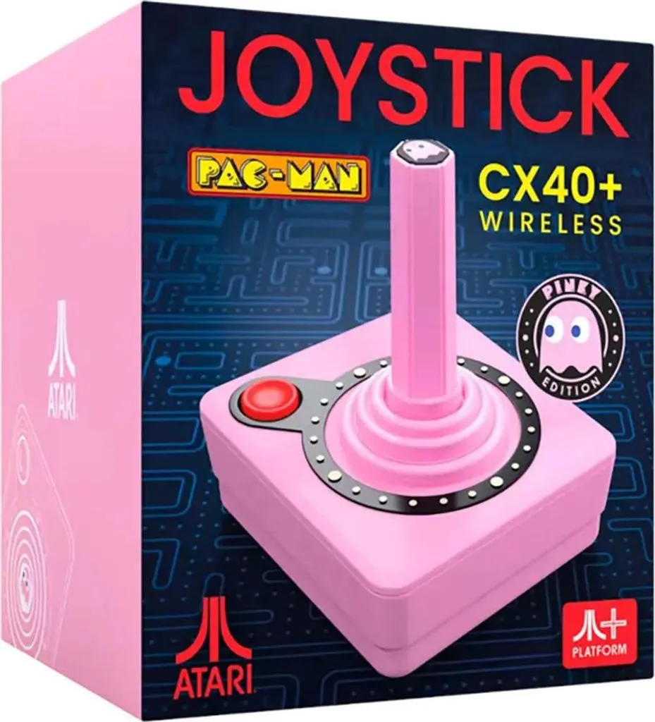 Atari CX40+ Pac-Man Joystick rosa