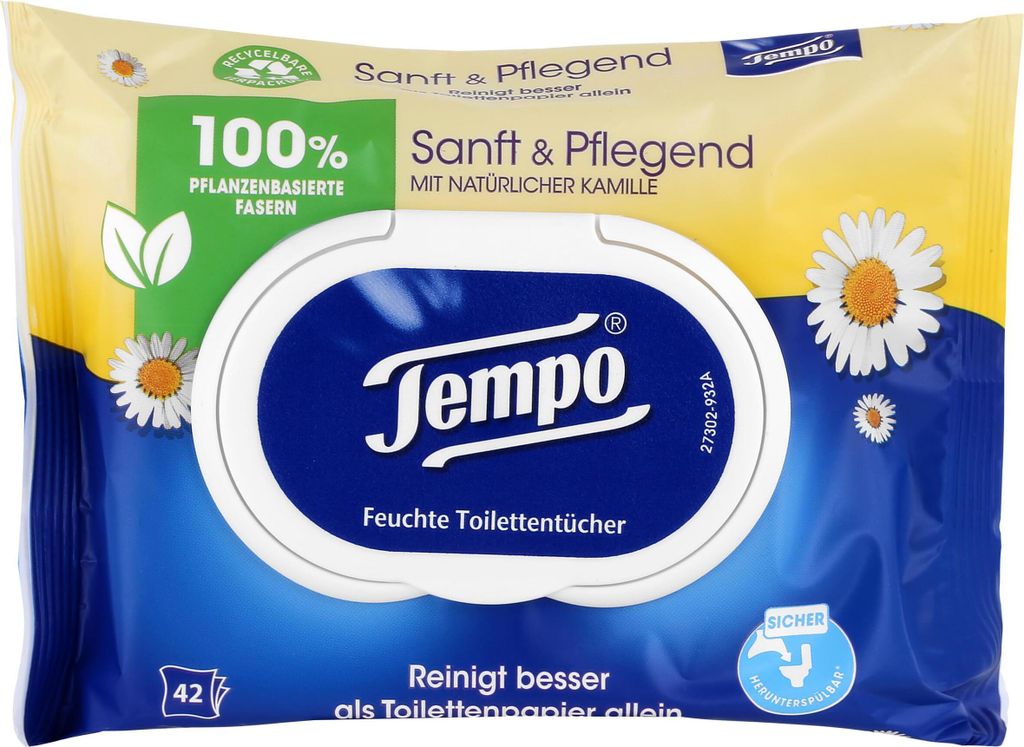 Tempo 836195 Tempo jemný a pečující heřmánek Obrázek produktu 
