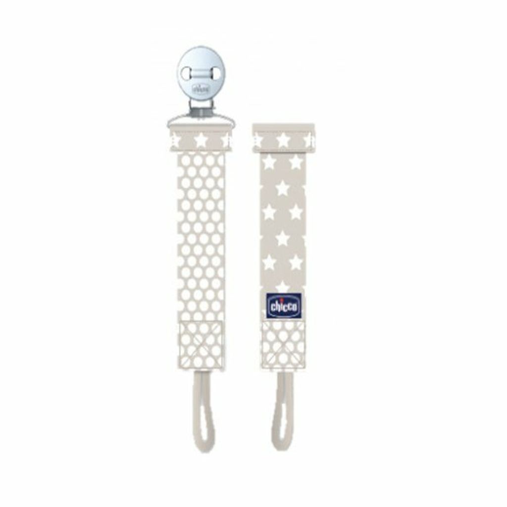 CHICCO Klip na šidítko Fashion neutral Obrázek produktu 
