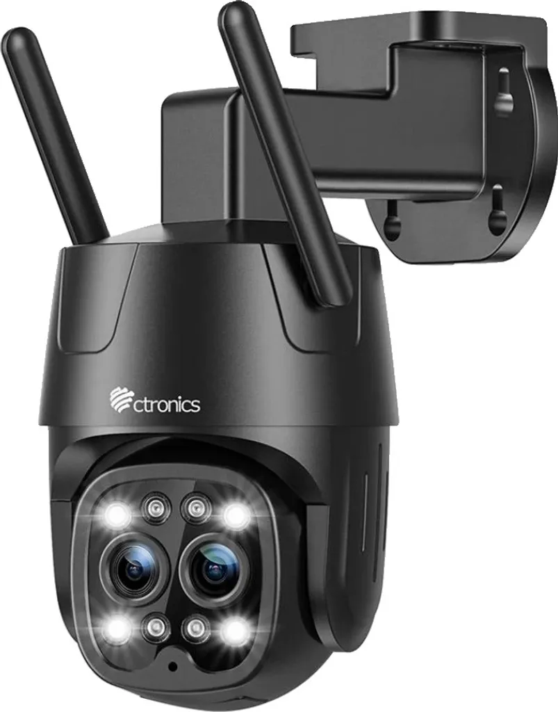 Telecamera Esterno WiFi Ctronics 4MP: Protezione Casa e Famiglia 2.5K