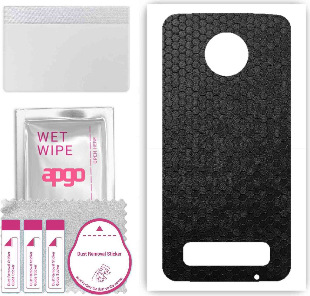 apgo Rückseite Schutzfolie, Skin, kompatibel mit Motorola Produktbild 