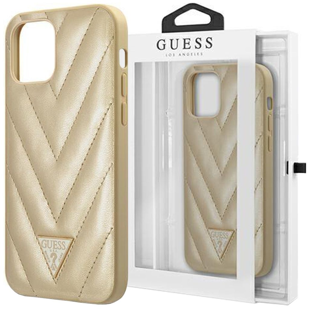 Guess Guhcp12Spuvqtmlbe Iphone 12 Mini 5,4"" Złoty/Gold Produktbild 