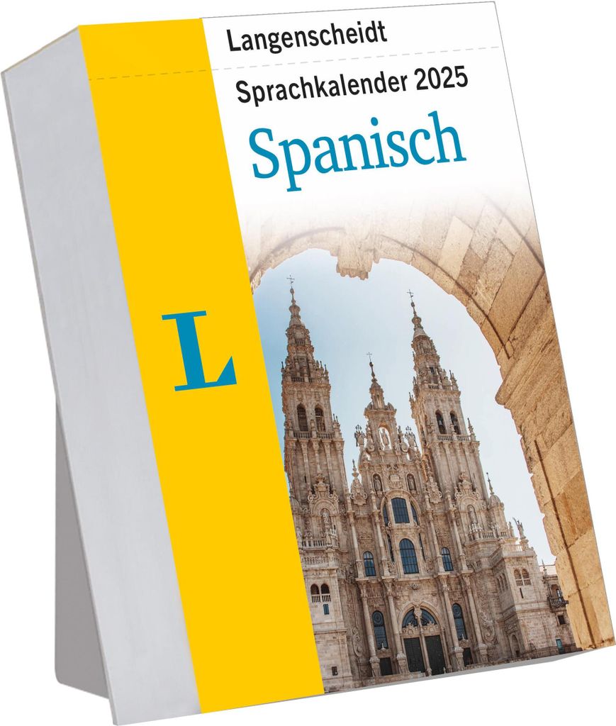 Langenscheidt Sprachkalender Spanisch 2025 Produktbild 
