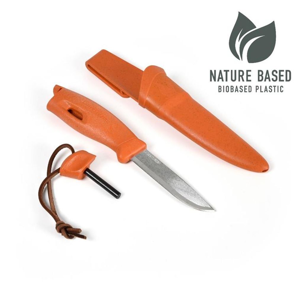 Zapalte můj oheň Švédský nůž FireKnife2v1 - rezavě oranžový Obrázek produktu 