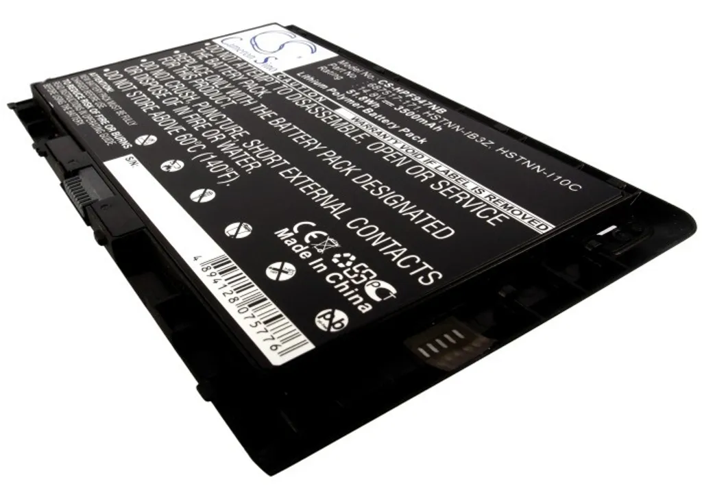 Batterie BT04XL pour HP EliteBook Folio 9470m - Haute Capacité Techtek - 2