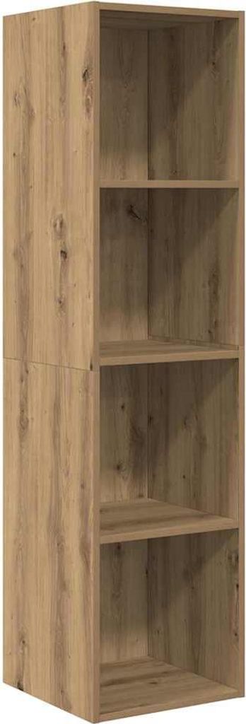 TV-Schrankset Artisan-Eiche 37 x 37 x 142,5 cm Holzwerkstoff