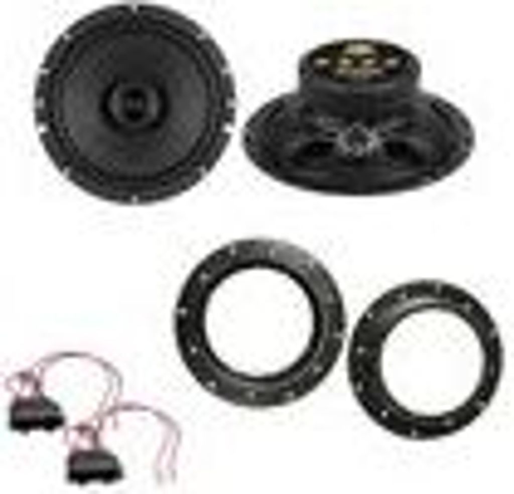 ESX SIGNUM SXE-62 Koaxial Lautsprecher Einbauset für Caddy Golf 5 Jetta Sharan