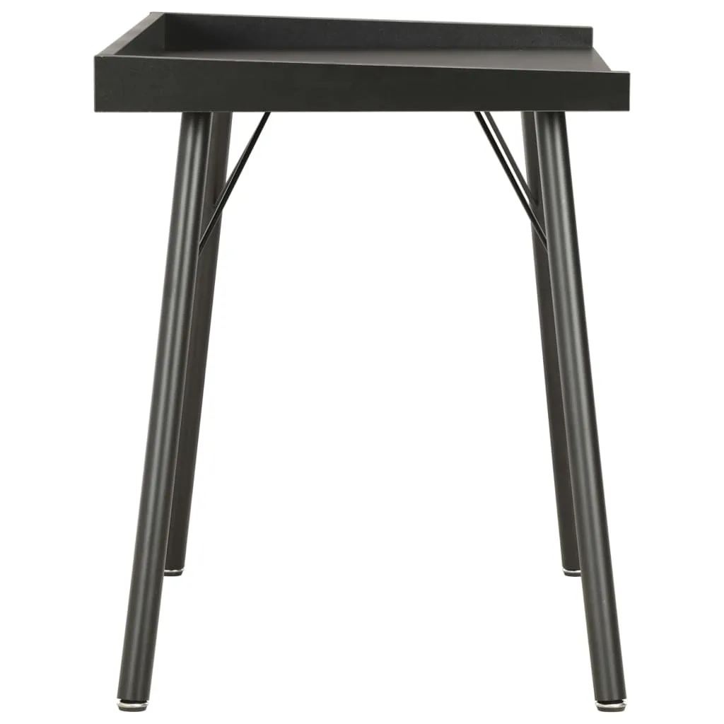 Tavolo Scrivania vidaXL Nero 90x50x79 | Arredo Studio Economico - 4
