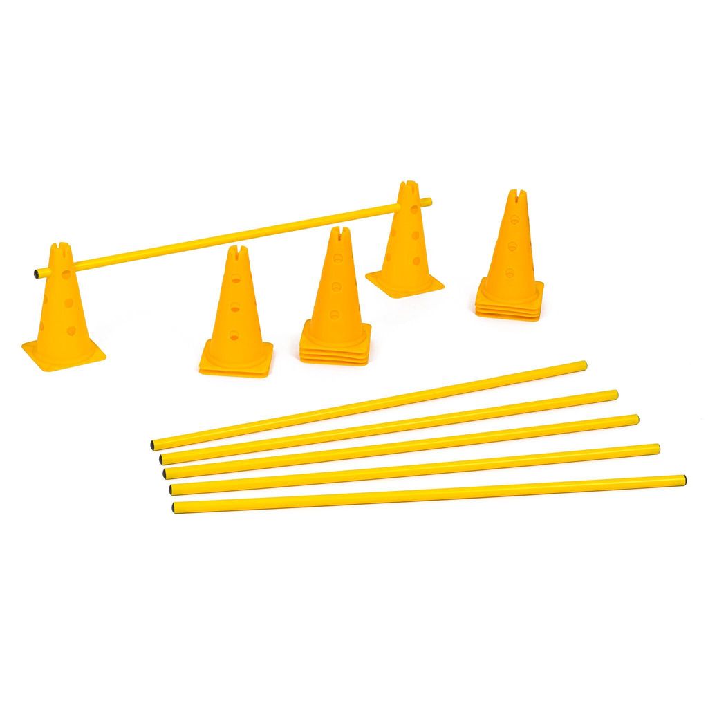 Sport-Thieme Hürden-Set "Kegel", 30 cm