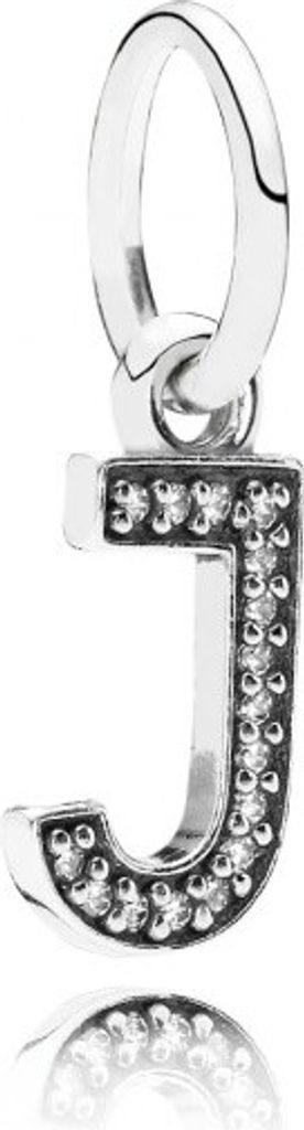 Pandora Charm - Buchstabe J - 791322CZ Produktbild 