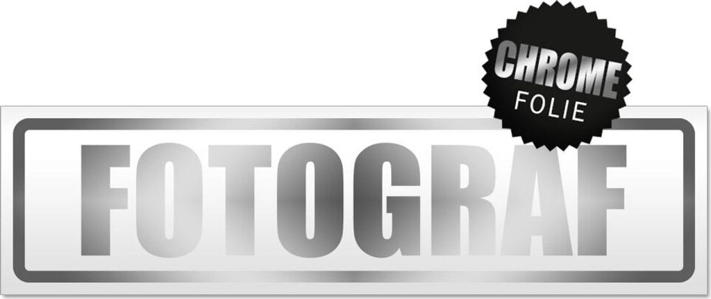 Fotograf Magnetschild Schild magnetisch