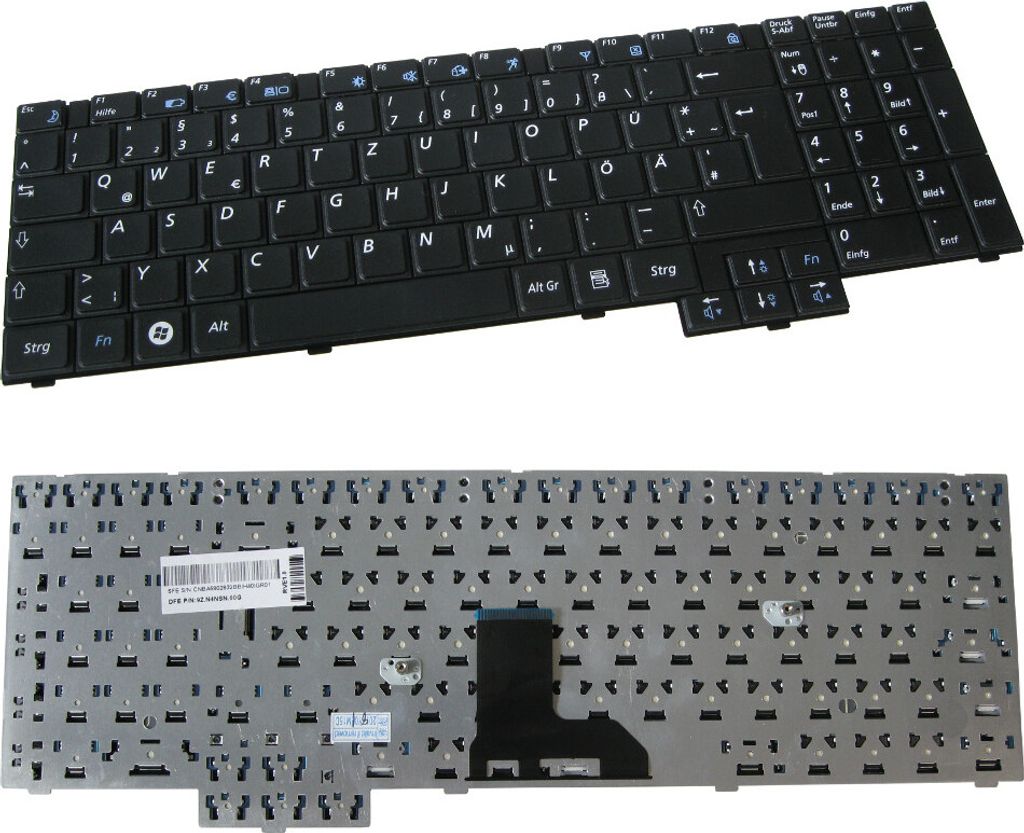 Original Tastatur / Notebook Keyboard Deutsch QWERTZ für Samsung E257 E271 E271 E352 E452 NP-E257 NP-E271 NP-E352 NP-E352-JA01AT NP-E352-JA01BE NP...