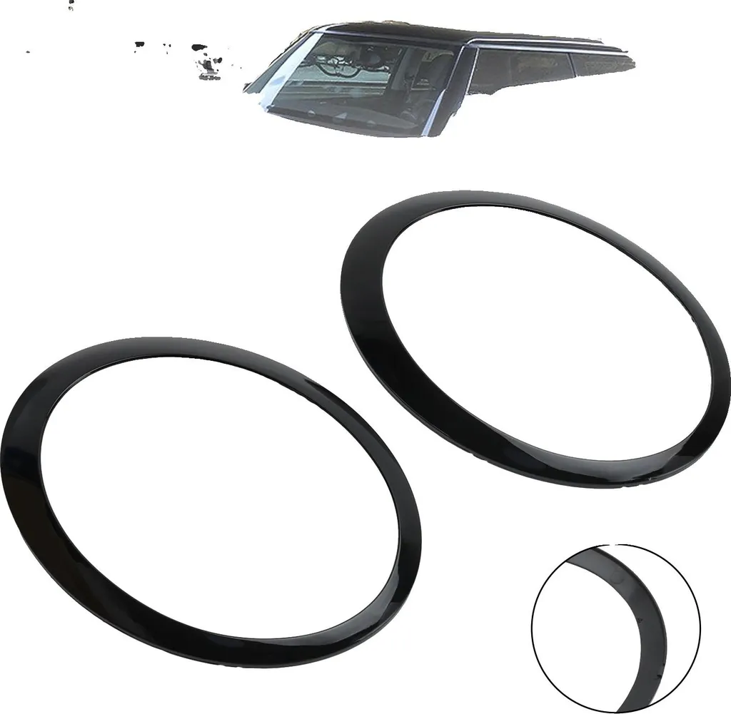 Set Cornici Fari Gloss Black Mini R50 R53 - Estetica Sportiva JCW