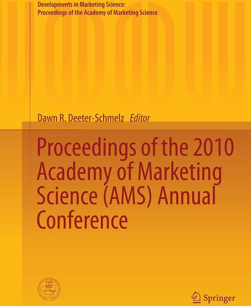 Proceedings of the 2010 Academy of Marketing Science (AMS) Annual Conference