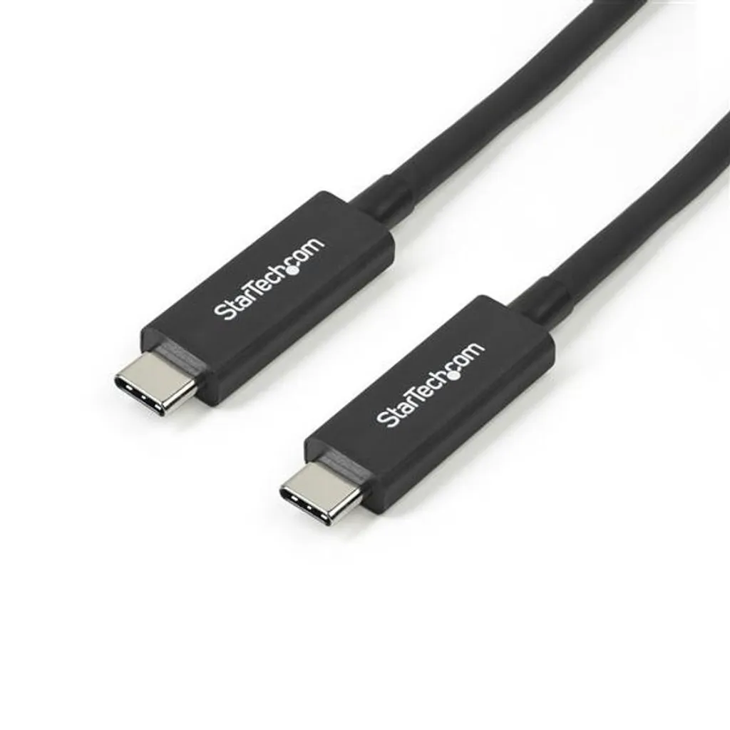 Câble Thunderbolt 3 StarTech.com USB-C 40Gb/s 1m - Noir Haute Qualité