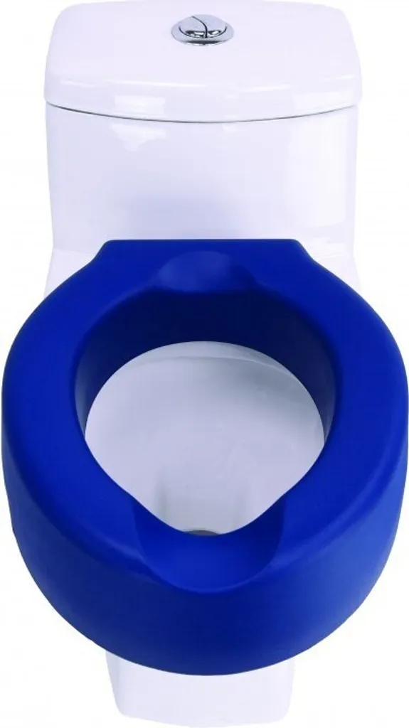 Lunette de WC souple universelle 500300 : siège de toilette ergonomique