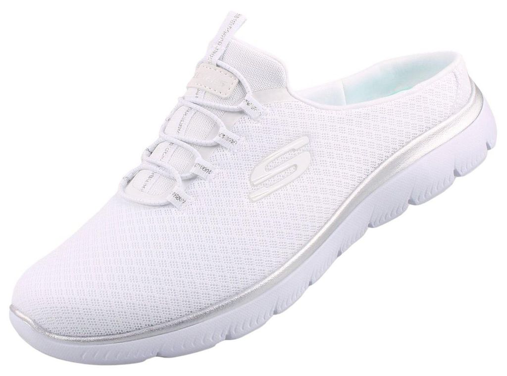Skechers Summits Swift Step Damen Sabot Weiß Image du produit 