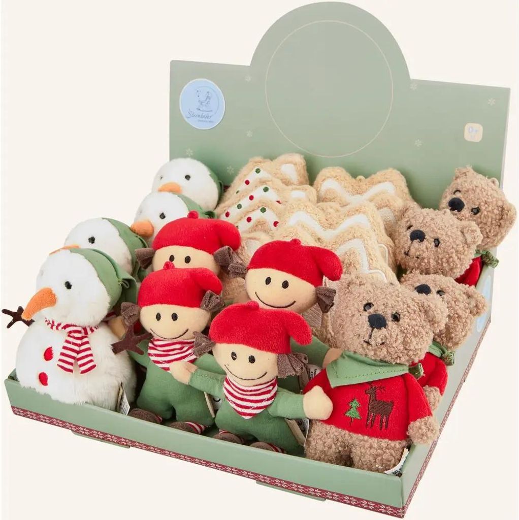 Sterntaler GmbH Sterntaler Weihnachtsfiguren bunt, sortiert 20