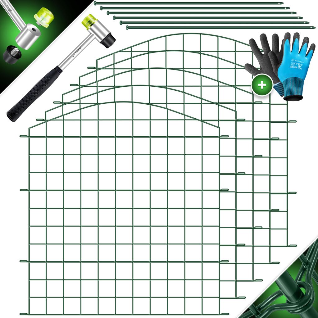 KESSER® Recinzione per laghetto, recinzione da giardino, Immagine del prodotto 
