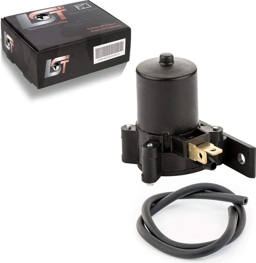 Universal Waschwasserpumpe Scheibenwaschanlage mit Schlauch Auto KFZ PKW