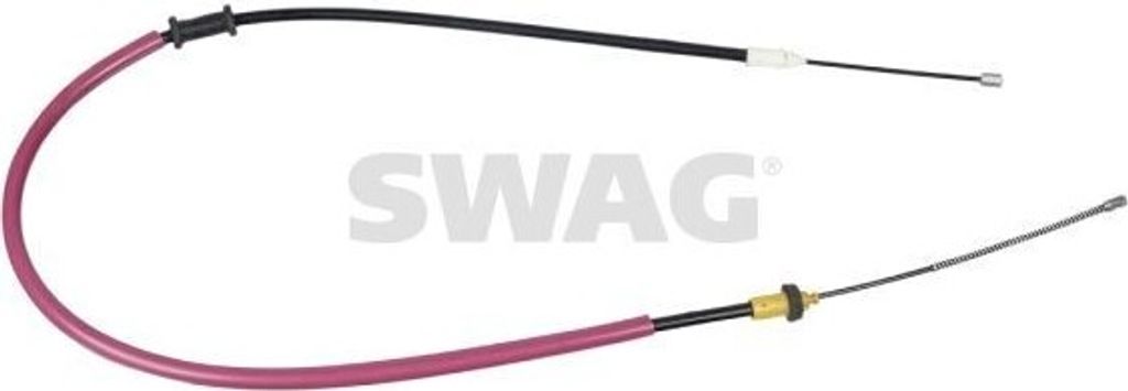 SWAG Handbremsseil Seilzug Feststellbremse für RENAULT KANGOO (KC0/1) Hinten Links 60 10 1808