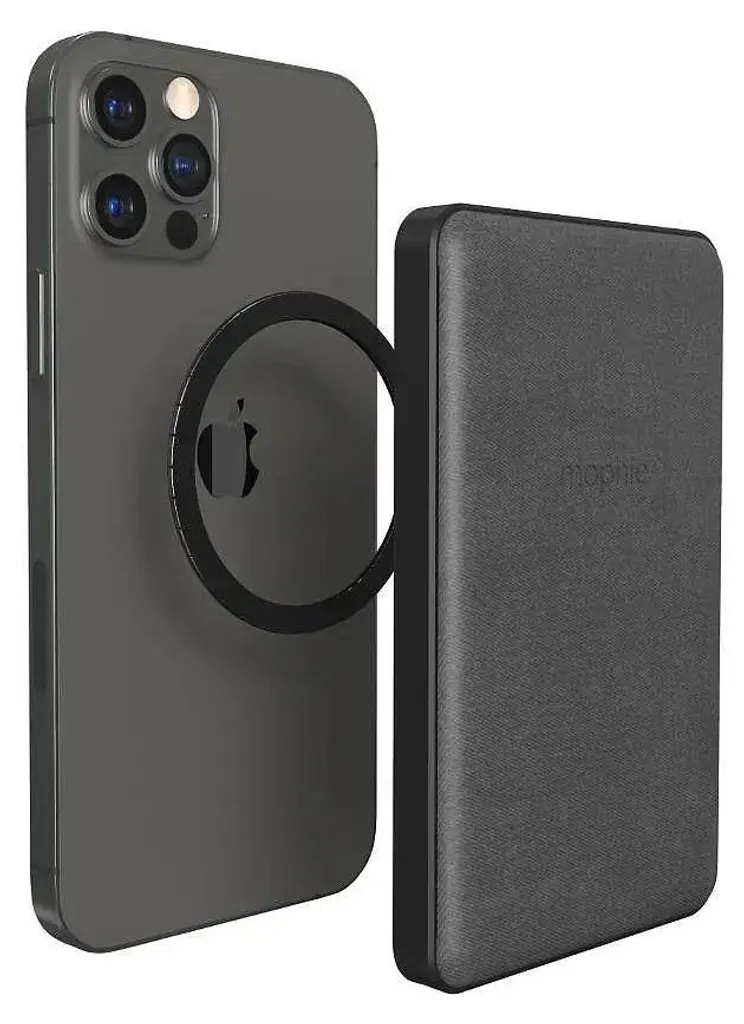 Mophie Snap+ Powerstation Mini 5K Noir - Chargeur Sans Fil Magnétique