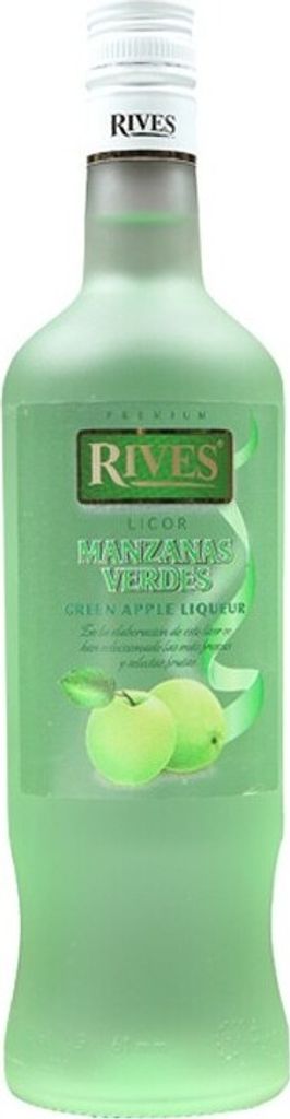 Licor Rives Manzana Verde 70CL Liköre Spanien 70.00 cl 15.0 %