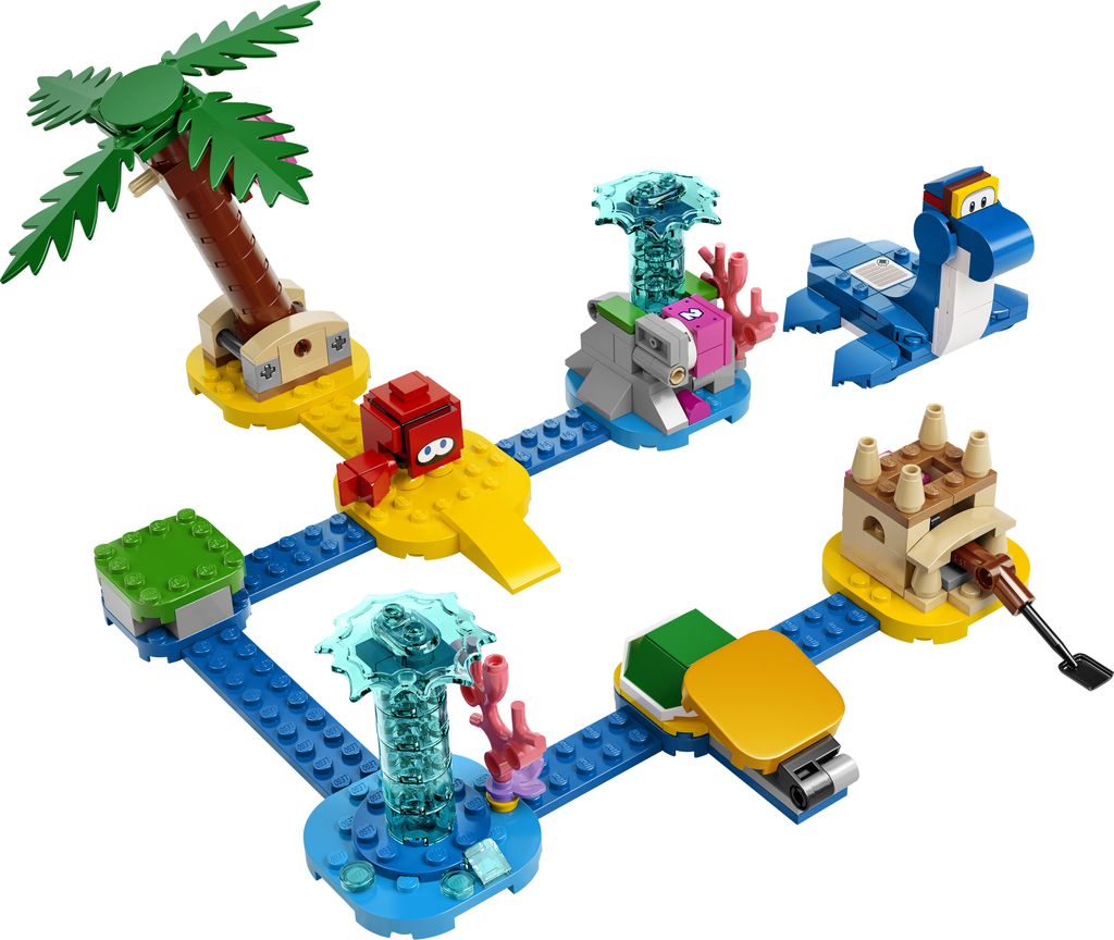 LEGO 71398 Super Mario Dorrie Beach Ground - Set Image du produit 