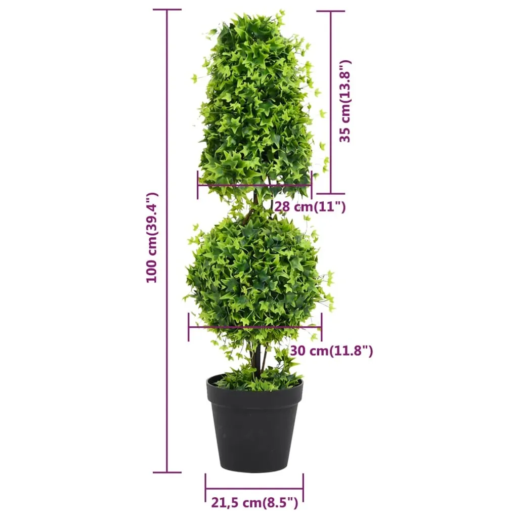 Buis artificiel 100 cm : la solution déco sans arrosage ni taille verte