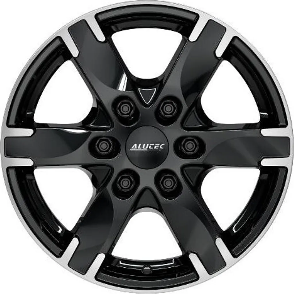 Jante 16 pouces pour Camping-car ALUTEC Titan 6x130 ET55 Noire Polie