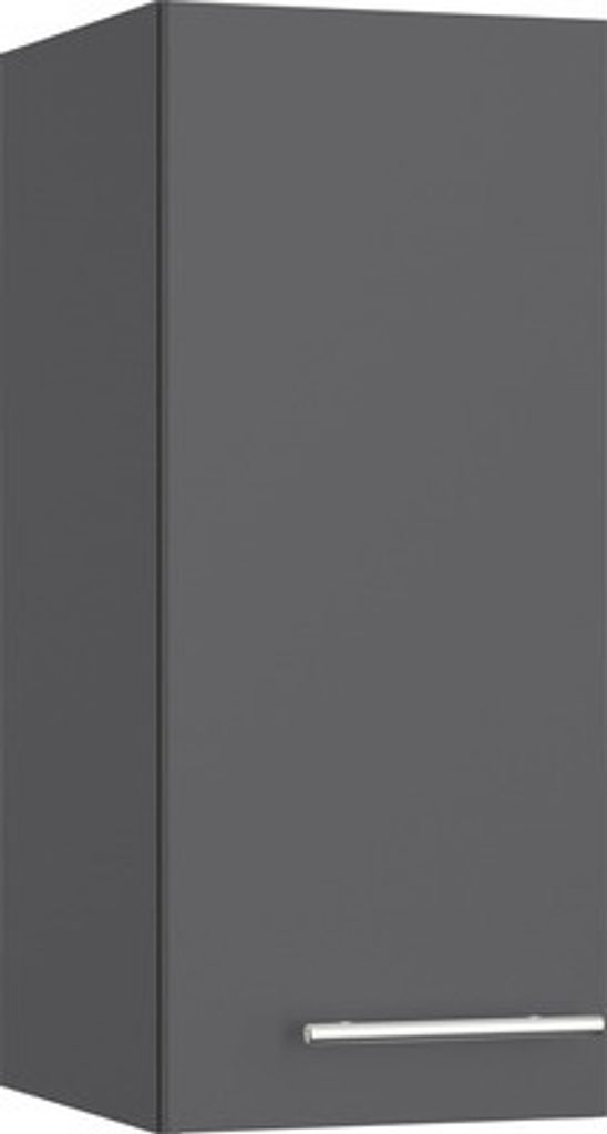 Optifit Hängeschrank Ingvar420 BxTxH 30 x 34,9 x 70,4 cm anthrazit matt zerlegt Anschlag reversibel KFIN OM306-8+