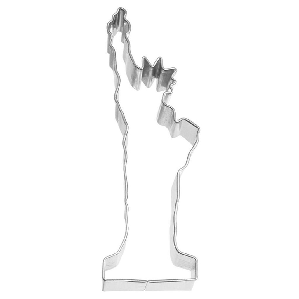 Birkmann Plätzchenausstechform Freiheitsstatue Edelstahl; 10,5 cm
