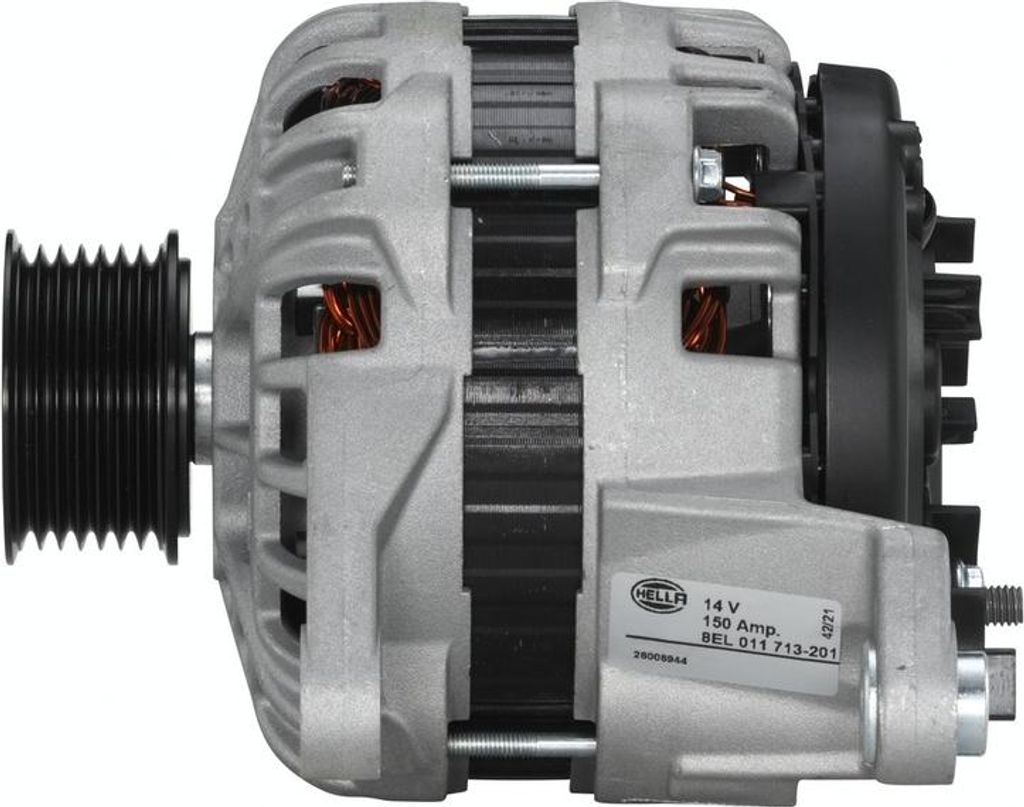 HELLA 8EL 011 713-201 Lichtmaschine Generator LiMa 150A 12V für FIAT Ducato Kastenwagen (250, 290) Ducato Pritsche / Fahrgestell (250, 290) Ducato...