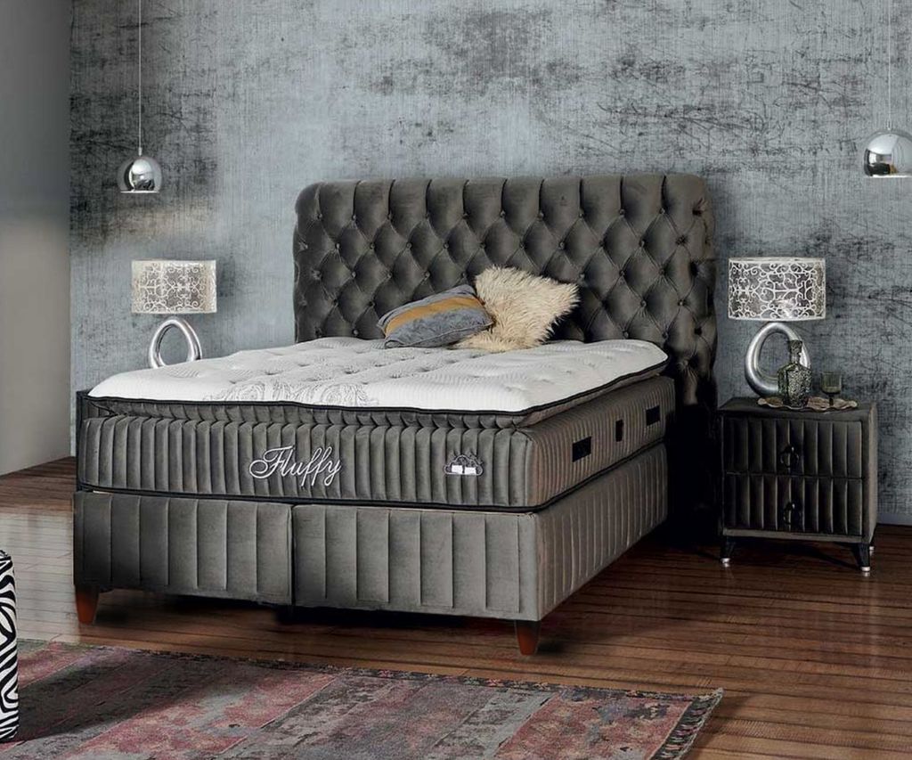 Pointhome Bss Bedding Boxspringbett Set 160x200 cm, Fluffy, Produktbild