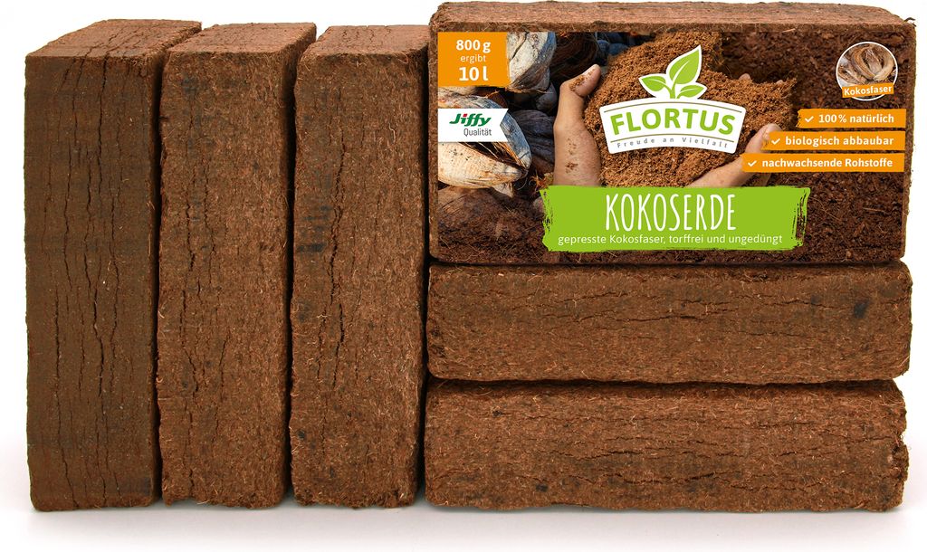 Kokoserde (800 g, ergibt 10 l) | Kokos-Quellerde Produktbild 6