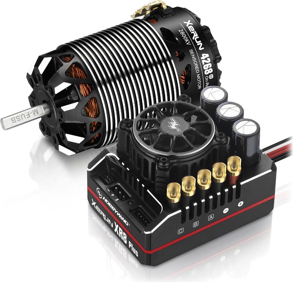 Hobbywing Xerun XR8 Plus G2S Combo mit 4268 2800kV Motor On-Road